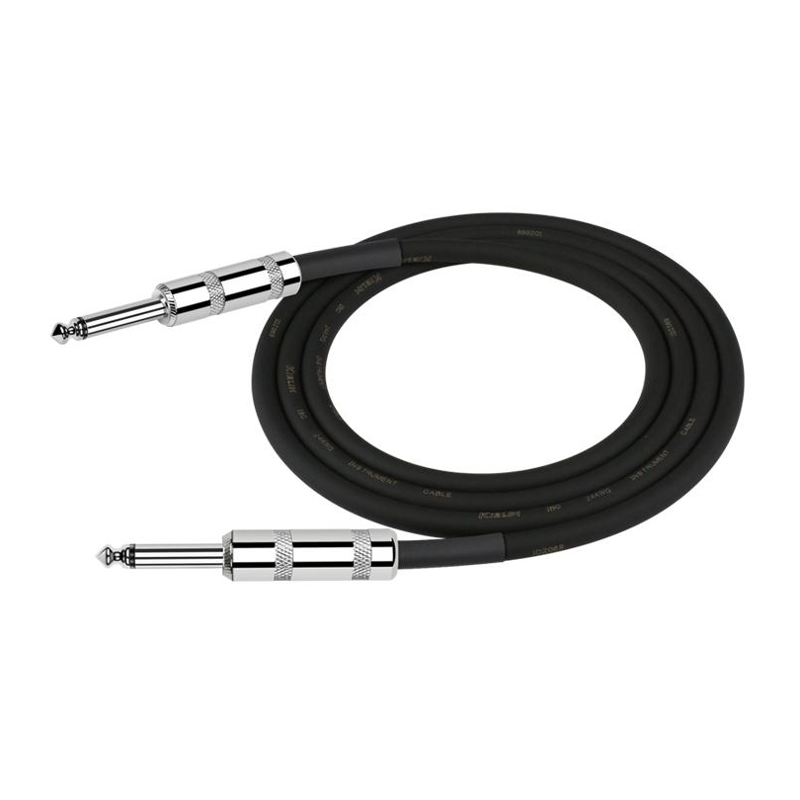 Picture of Kirlin IPCV-241 /BK | 2M Jack to Jack Instrument Cable
