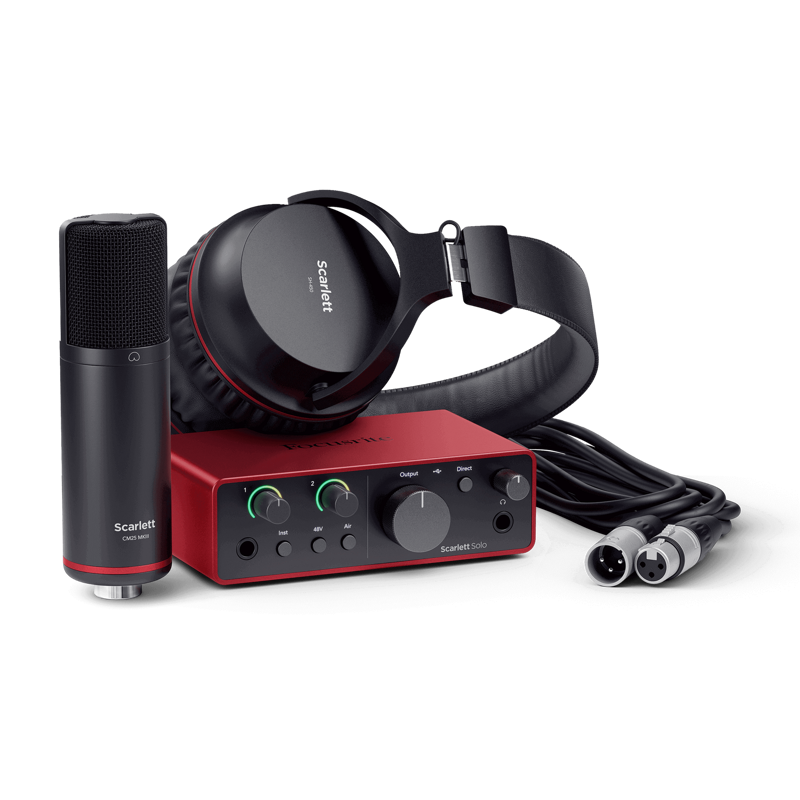 Focusrite Scarlett Solo Studio 4th Gen | Studio Bundle