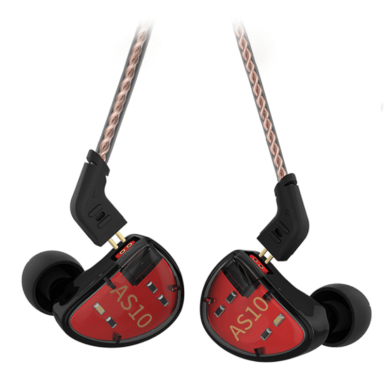 KZ AS10 | In Ear Earphones (Black)