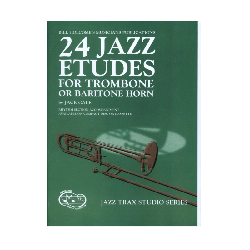24 Jazz Etudes | for Trombone or Baritone Horn (Jack Gale)