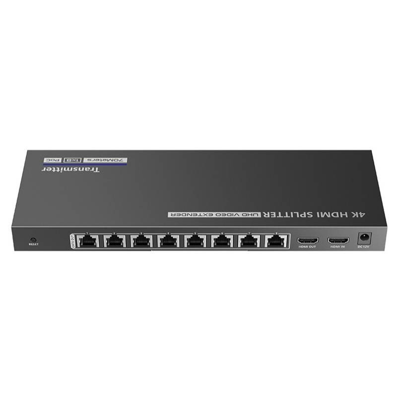 Lenkeng LKV728P | 1x8 HDMI Splitter with Extender