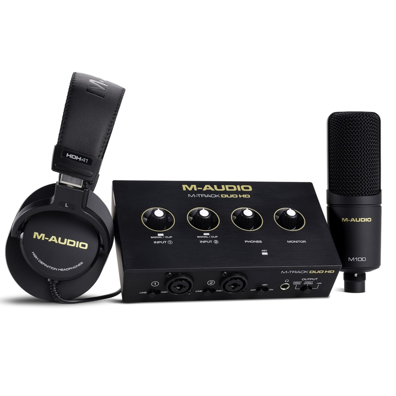 Maudio MTRACKDUOHDPACK | Studio Recording Pack