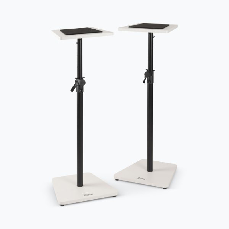 Onstage SMS7500W | Studio Monitor Stands Pair White 