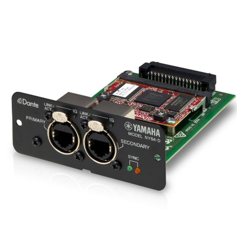 Picture of Yamaha NY64-D |  Dante Expansion Card