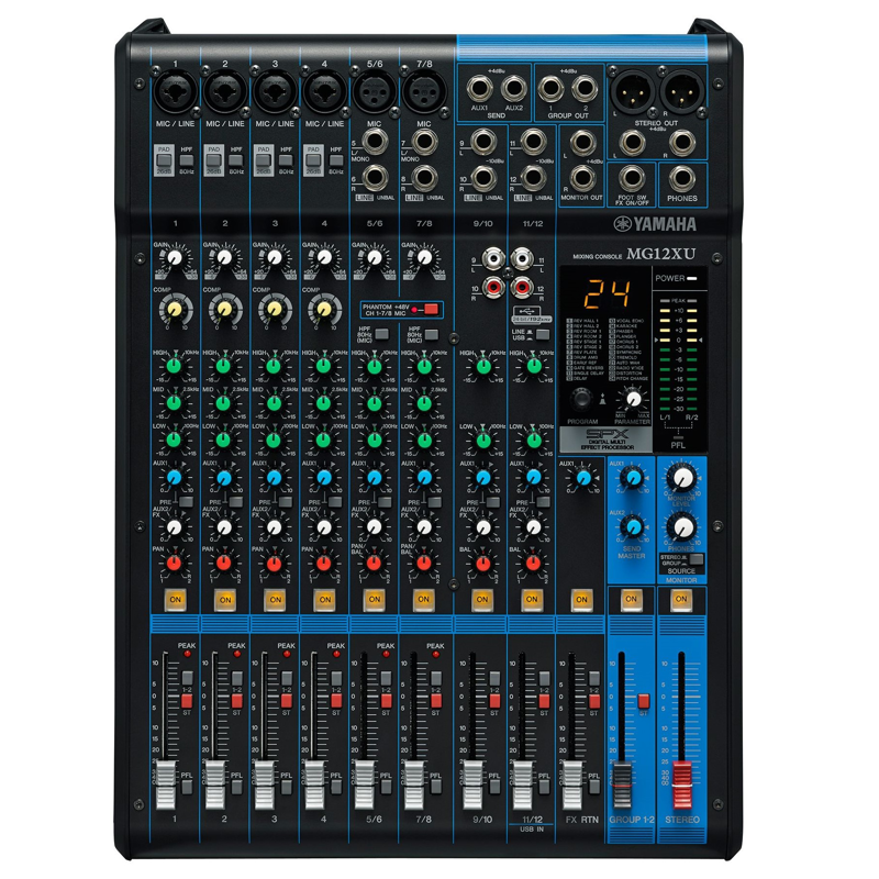 Picture of Yamaha MG12XU | 12 Channel Mixing Console