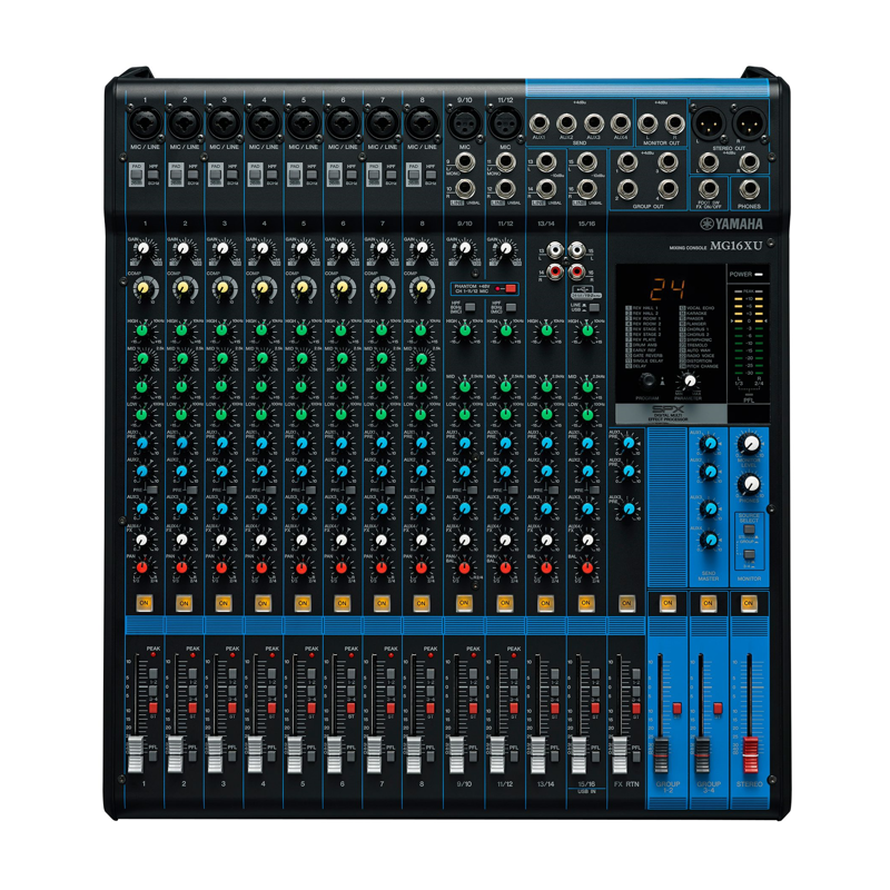Picture of Yamaha MG16XU | 16 Channel Mixing Console