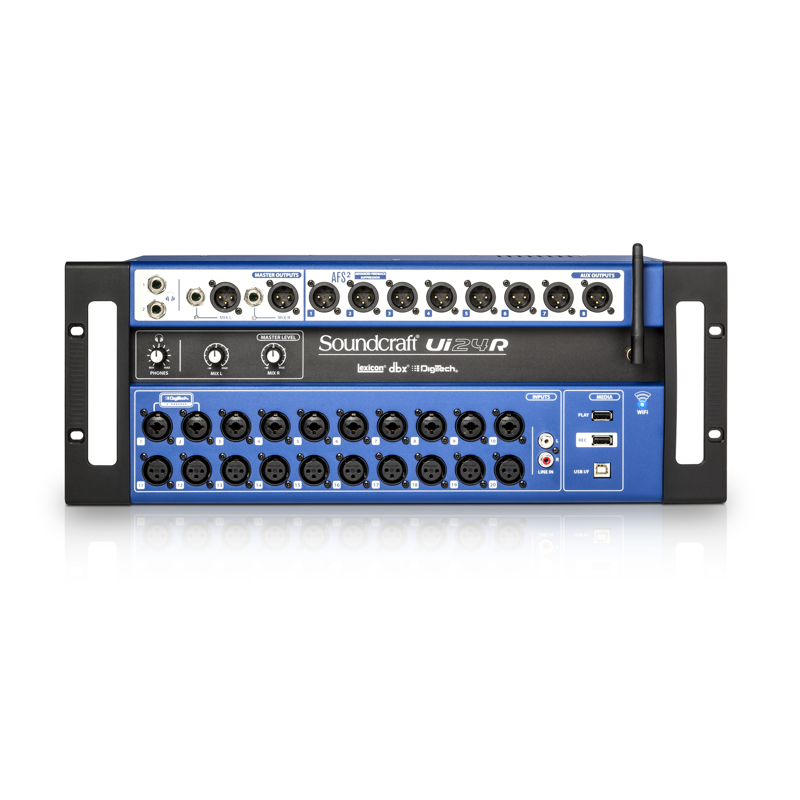 Picture of Soundcraft Ui24R | Digital Rack Mount Mixer