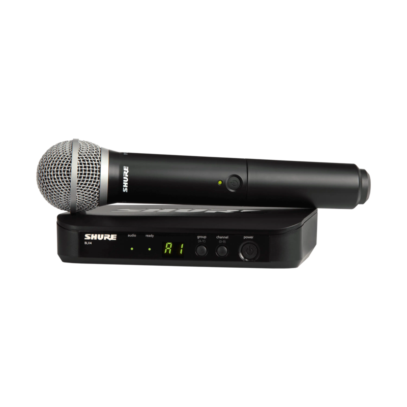 Picture of Shure BLX24/PG58 |  Wireless Handheld Microphone System with PG58