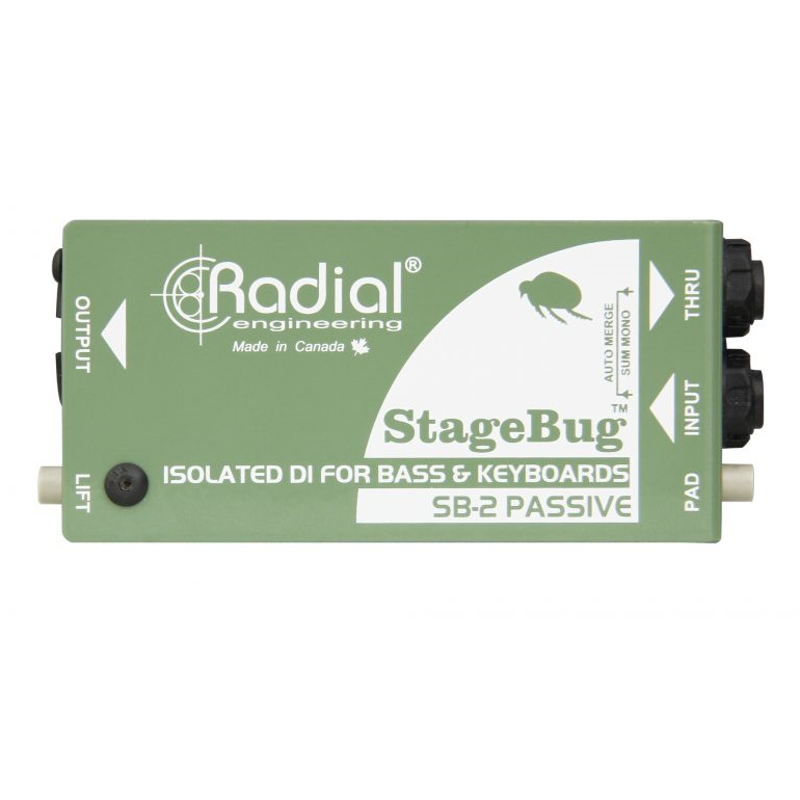 Radial StageBug SB-2 | Compact Passive DI Box