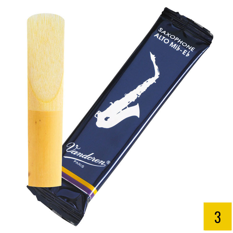 Picture of Vandoren Reeds | Alto Sax 3 Single Reeds