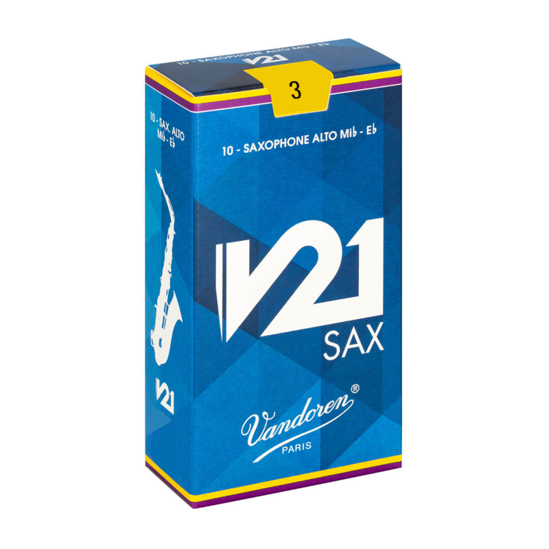 Picture of Vandoren V21 Reeds | Alto Sax 3 Box of 10