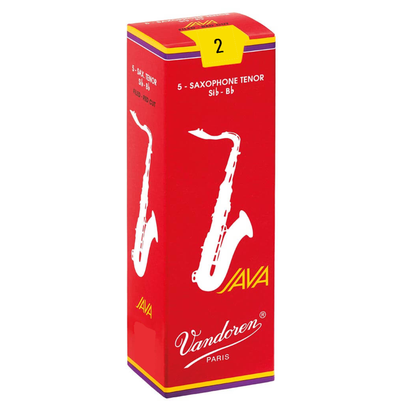 Picture of Vandoren Java Filed-Red Cut | Tenor Sax 2 Box of 5