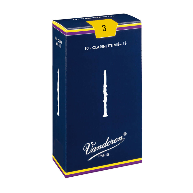 Picture of Vandoren Eb Reeds | Clarinet 3 (Single Reeds)