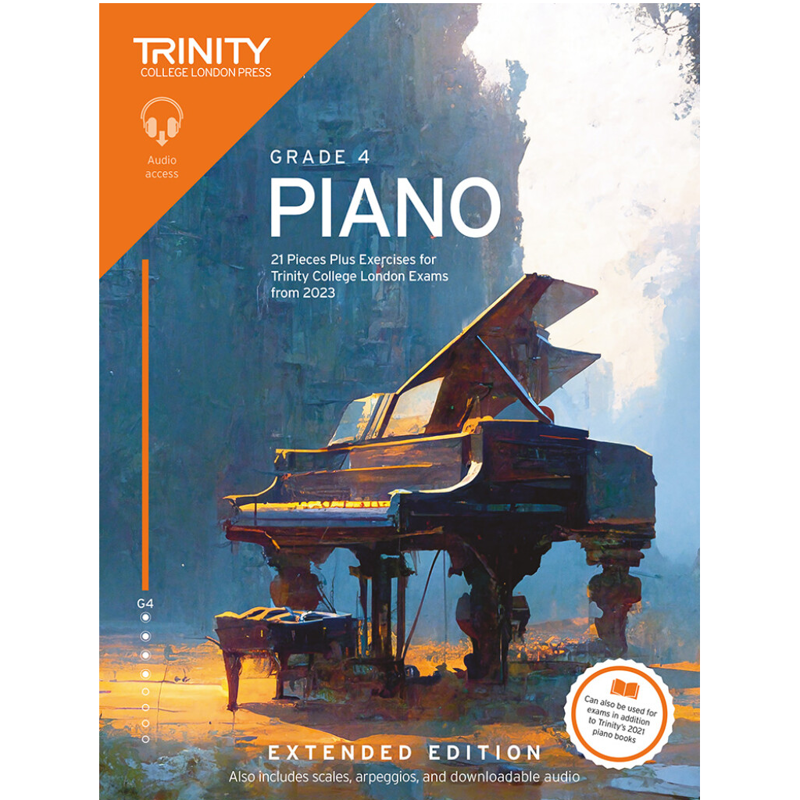 Picture of Trinity Piano Exams Ext Edition | 2023+ | Grd 4