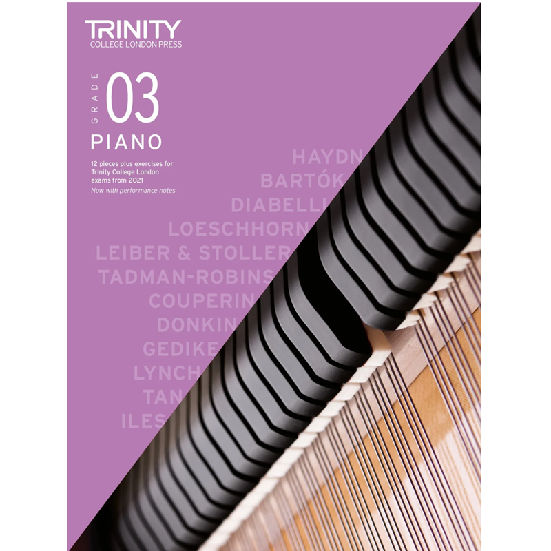 Picture of Trinity Piano Exams | From 2021 | Grade 3