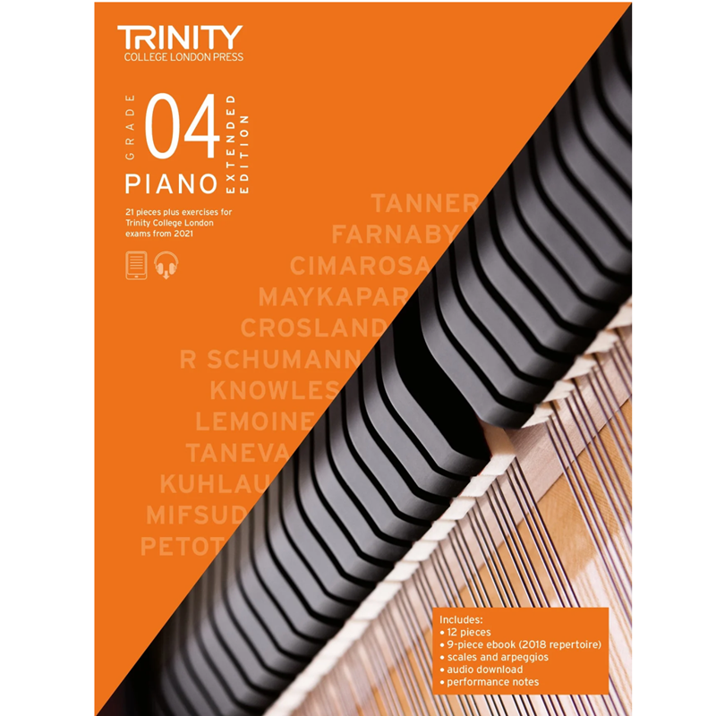 Picture of Trinity Piano Exams Ext Edition | From 2021 | Grade 4