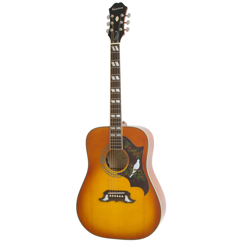 Epiphone Dove Studio Acoustic Electric Guitar Front