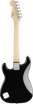 Squire Mini Strat Black Back