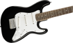 Squire Mini Strat Black front zoom