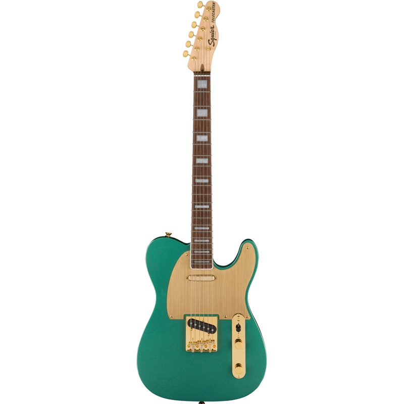 Squire 0379400546 40th Anniversary Telecaster Gold Ed Front