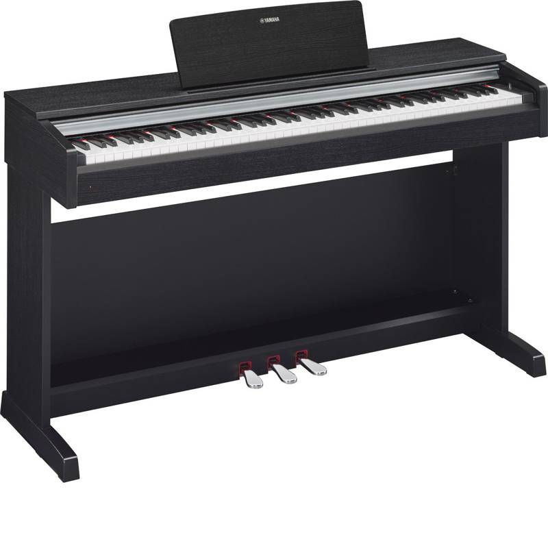 Yamaha YDP-142B Digital Piano Angled