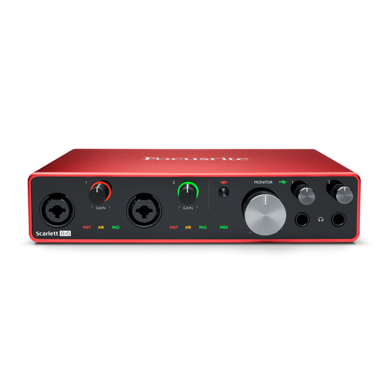 Focusrite Scarlett 8i6 G3 Audio Interface