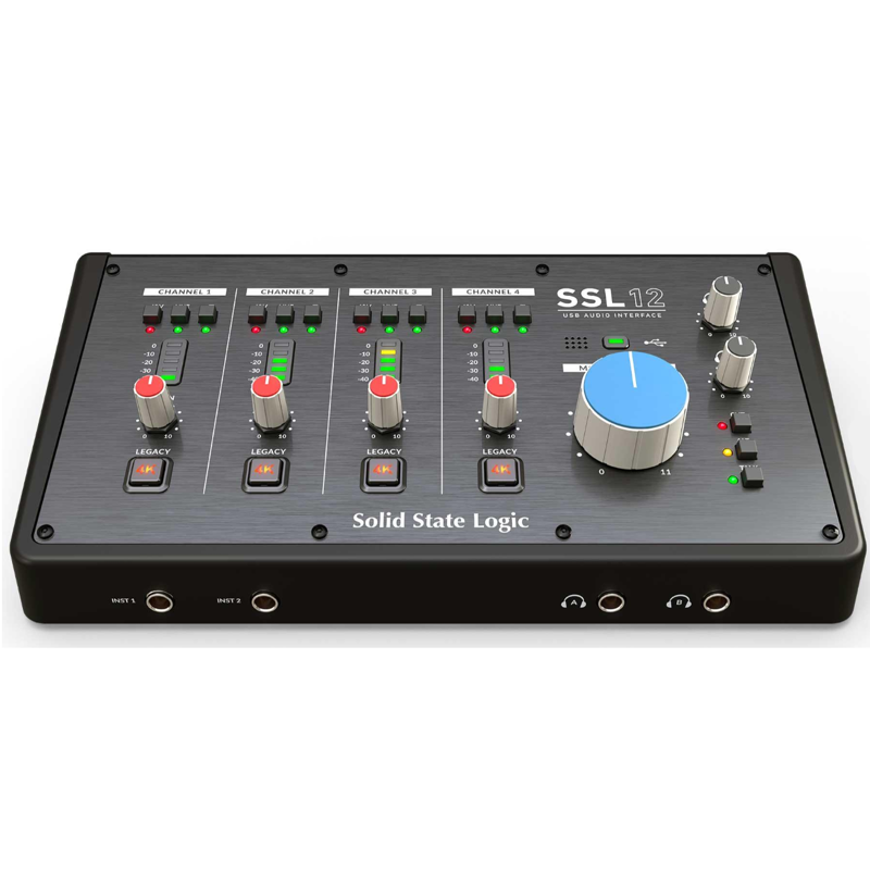 Solid Stage Logic SSL12 Audio Interface Front