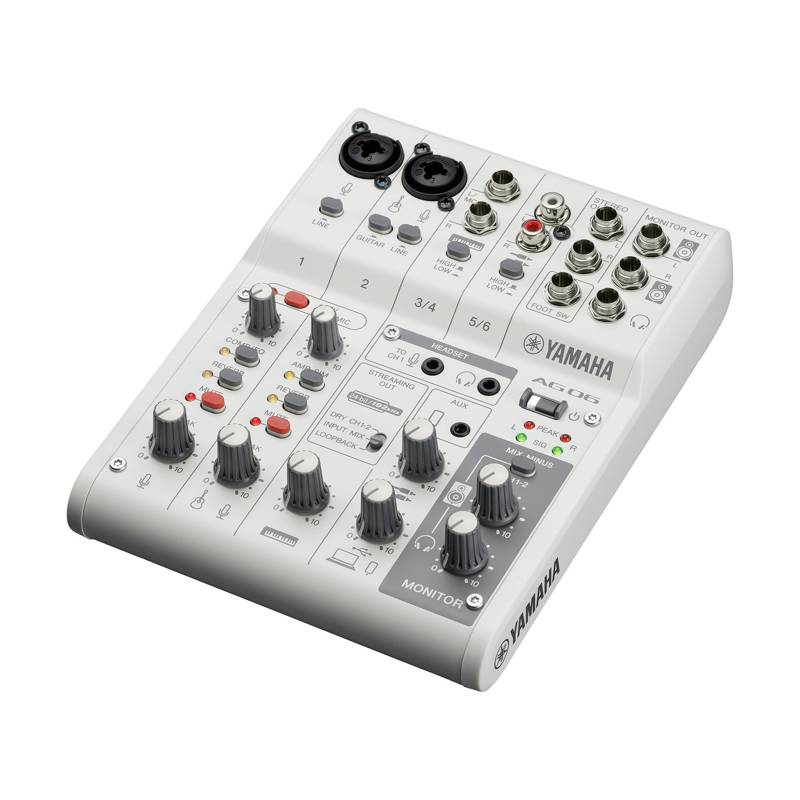 Yamaha AG06MK2 Live Streaming Mixer