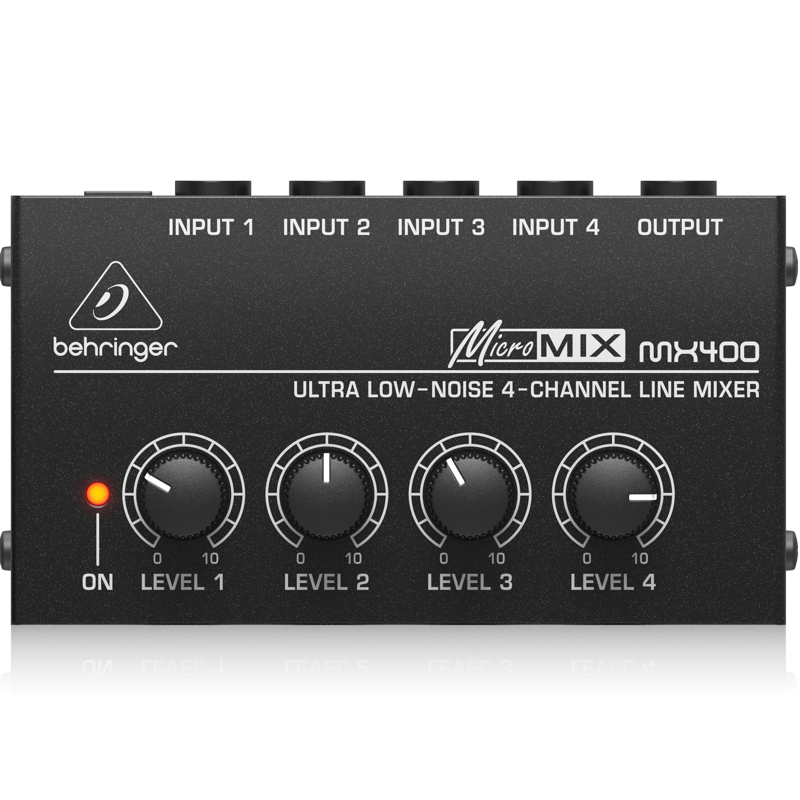 Behringer MX400 | 4-Channel Line Mixer 