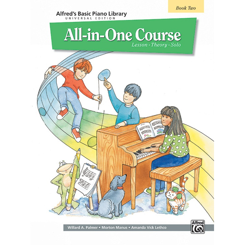 Alfred's Basic Piano Library | All in One Course Book 2