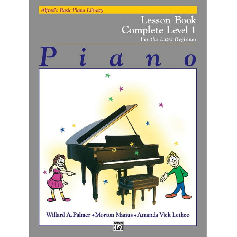 Alfred's Basic Piano Library | Lesson Book Complete 1