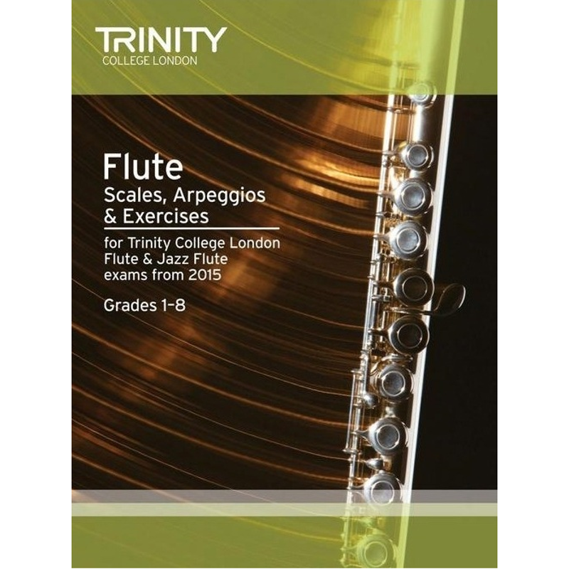 Trinity Flute | Scales, Arpeggios & Exercises Grd 1-8
