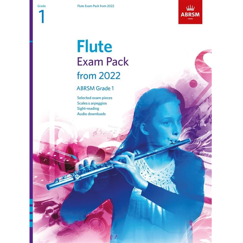 ABRSM Flute | Exam Pack From 2022 Grade 1