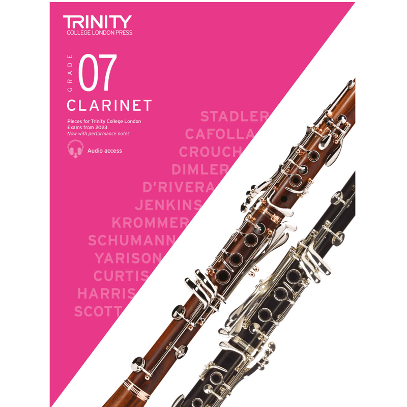 Trinity Clarinet Exam Pieces From 2023 | Grade 7