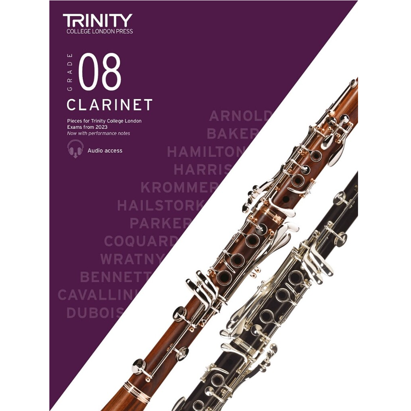Trinity Clarinet Exam Pieces From 2023 | Grade 8