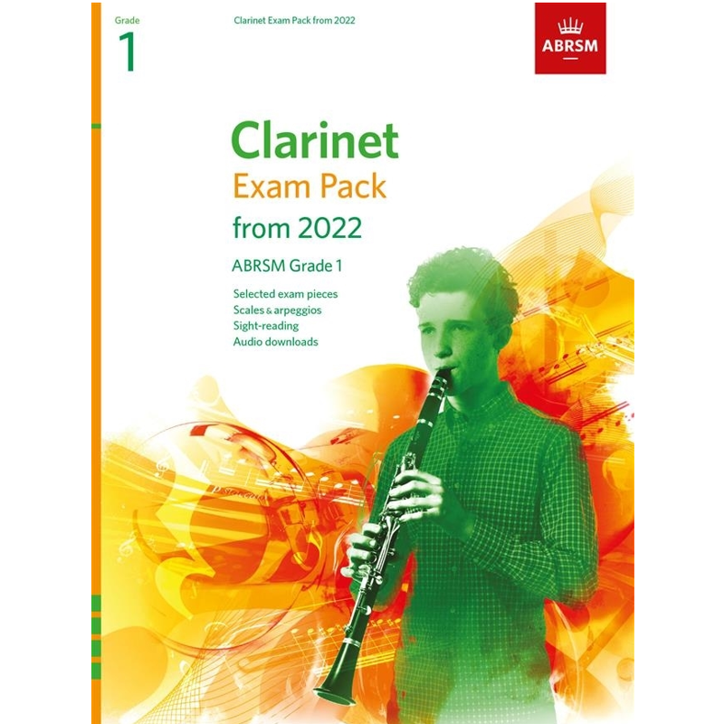 ABRSM Clarinet | Exam Pack From 2022 Grade 1