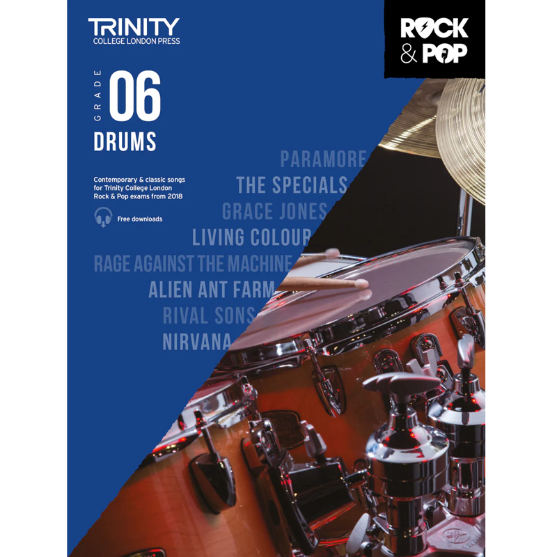 Trinity Rock & Pop Drums | Grade 6