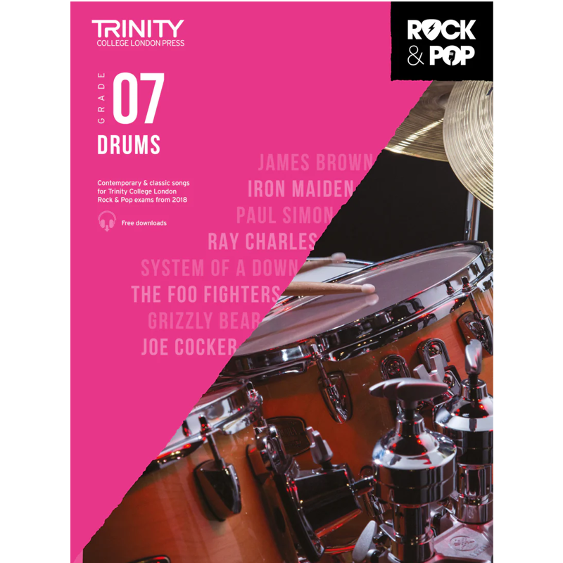 Trinity Rock & Pop Drums | Grade 7
