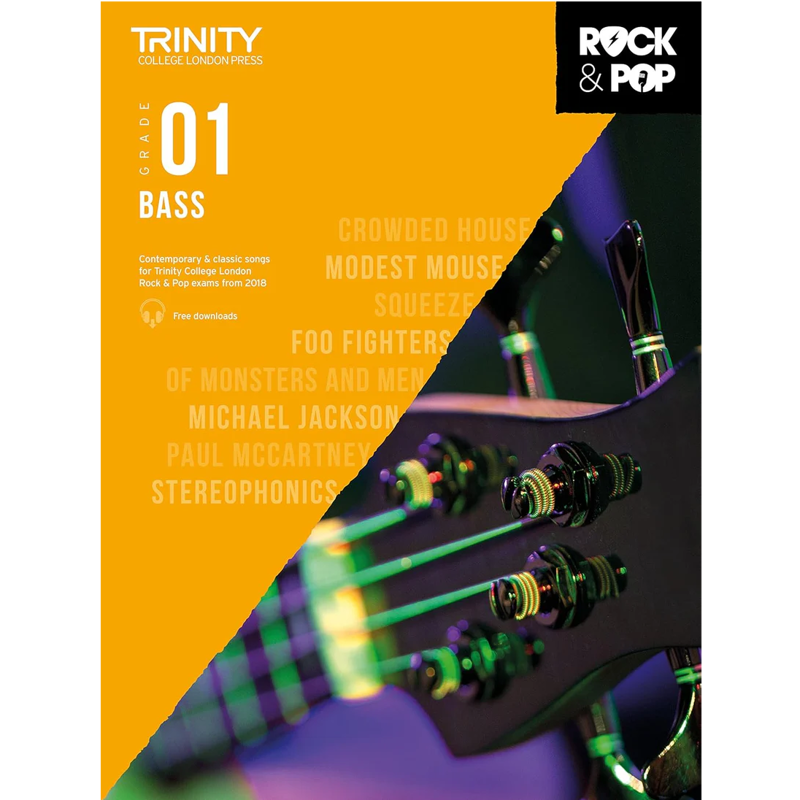 Trinity Rock & Pop Bass Guitar | Grade 1