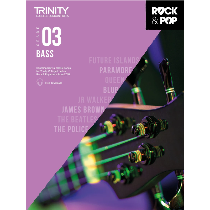 Trinity Rock & Pop Bass Guitar | Grade 3