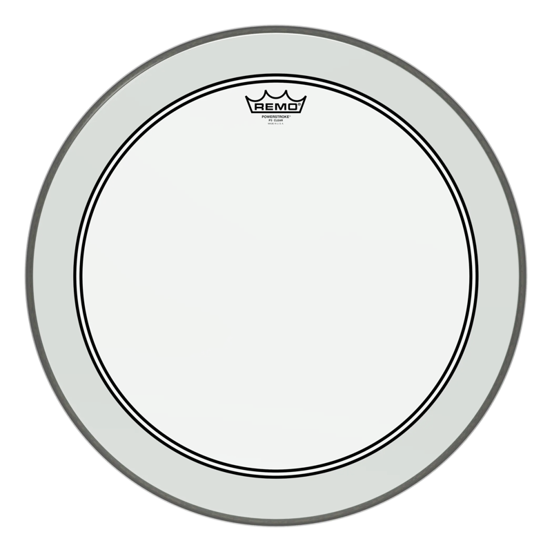 Remo Powerstroke 3 | 22" Clear Kick Drum Skin