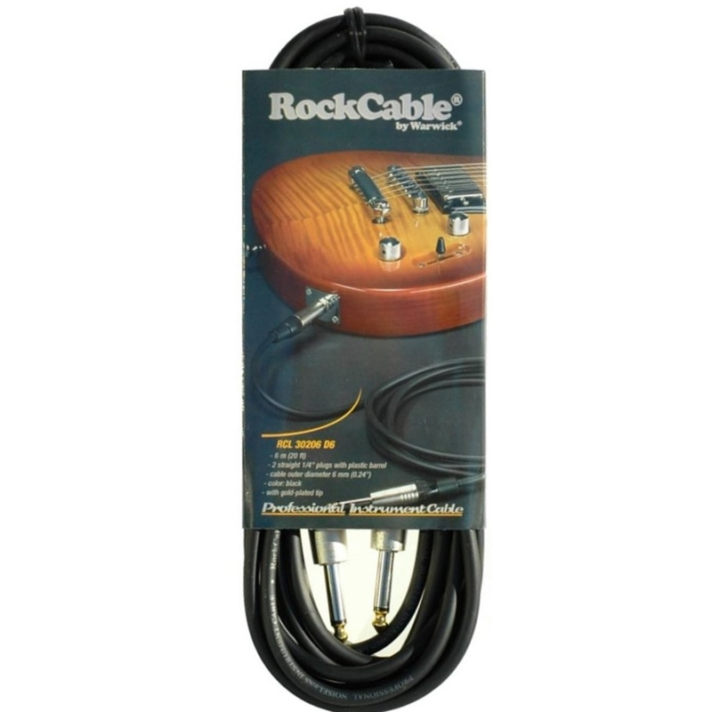 RockCable RCL30203D6 | 6M Instrument Cable