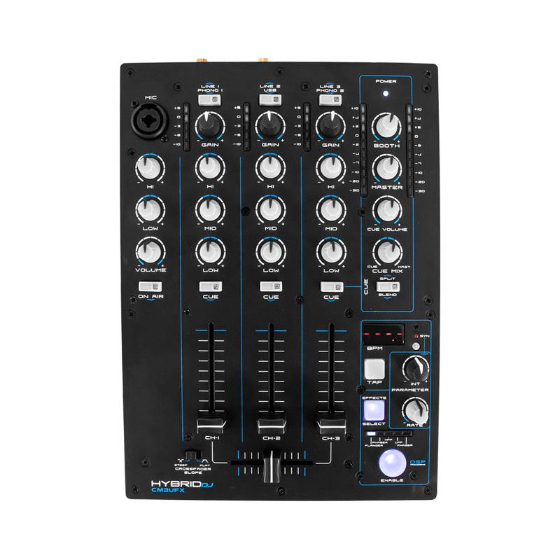 Hybrid CM3UFX | 3-Channel DJ Mixer with Effects
