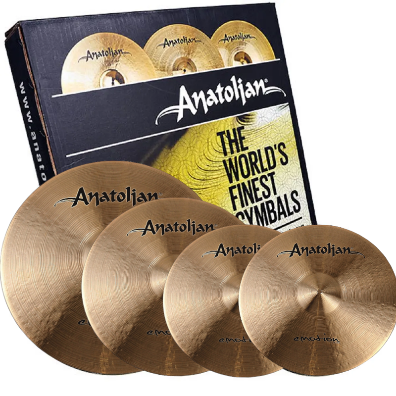Anatolian Ultimate EMSPACK | Cymbal Pack