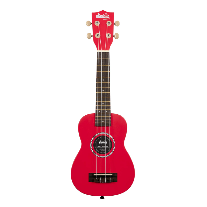 Kala Ukadelic Solid Colour | Soprano Ukulele (Cherry Bomb)