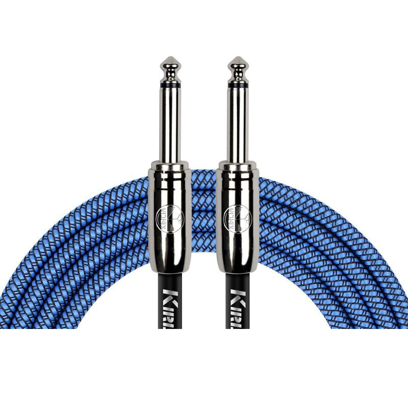 Kirlin IWCC-201 | 3M Jack to Jack Woven Cable (Blue)