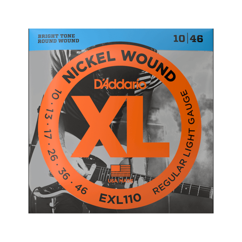D'addario EXL110 | 10-46 Electic Guitar Strings