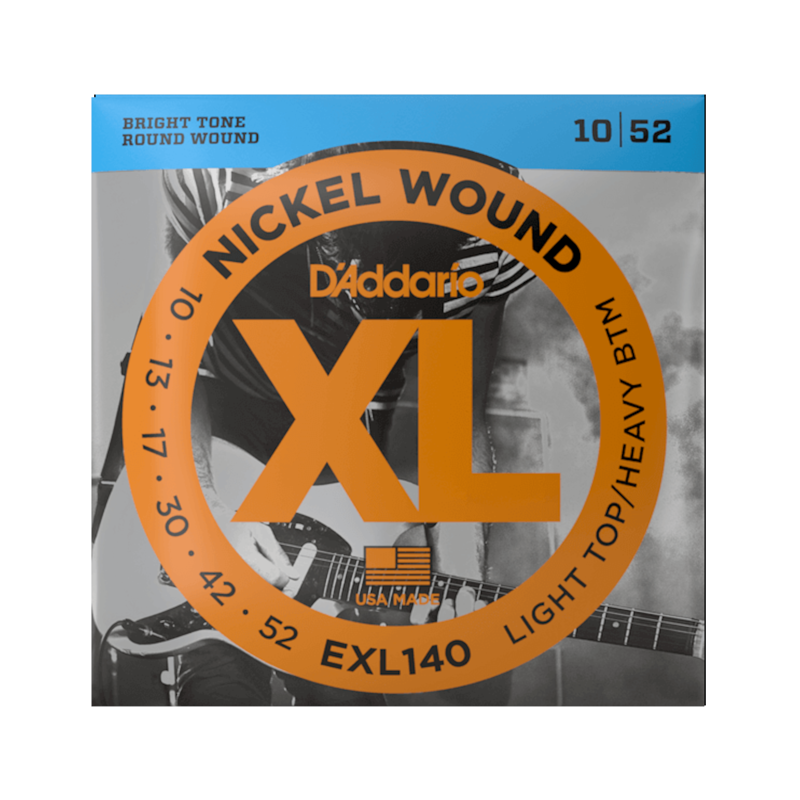 D'addario EXL140 | 10-52 Electric Guitar Strings