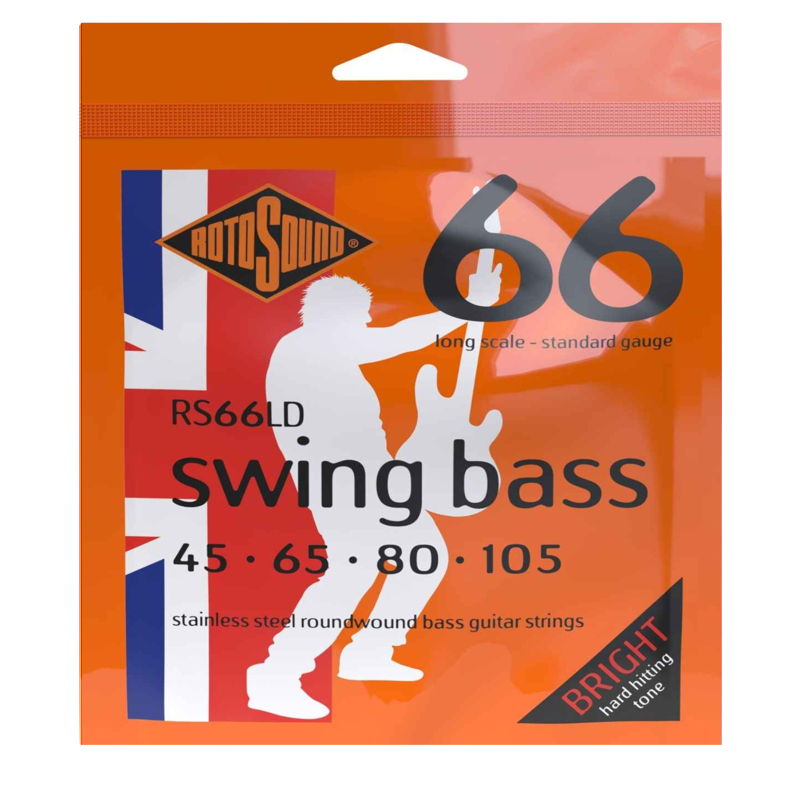 Rotosound RS66LD | Swing Bass 45-105 4 String Bass Strings