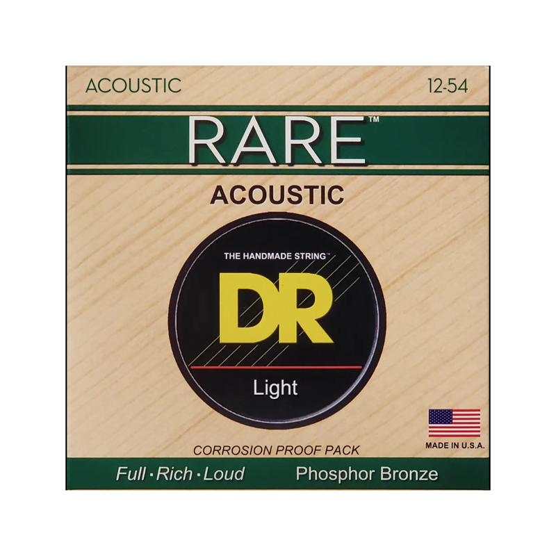 DR RPM12 | 12-54 Rare Acoustic Guitar Strings